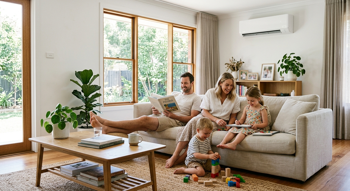 Intérieur frais et confortable grâce à la climatisation